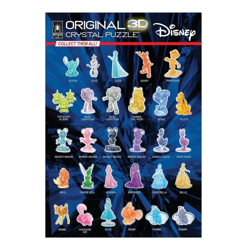 Original 3D Crystal Puzzle Disney Princess Aurora - Picture 3 of 3